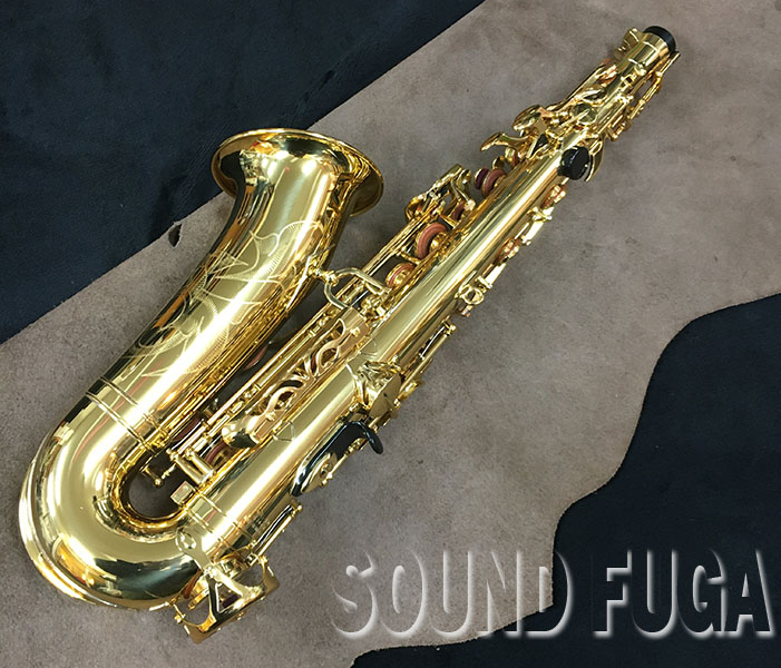 管楽器 YAMAHA アルトサックス AG1ネック #特注ゴールドプレート