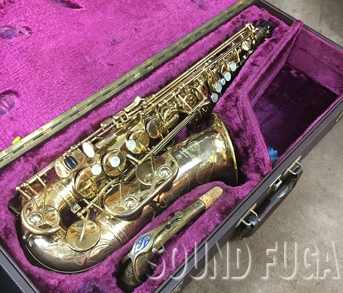 H.SELMER MARK VII 30万番台 彫刻付 オリジナルラッカー アルト