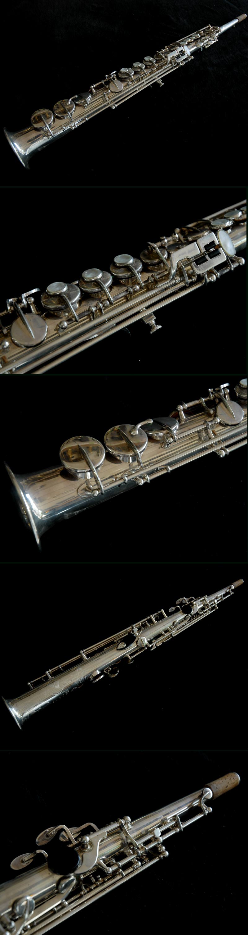 H.SELMER MARK VI SP 24万番台オリジナルシルバープレート