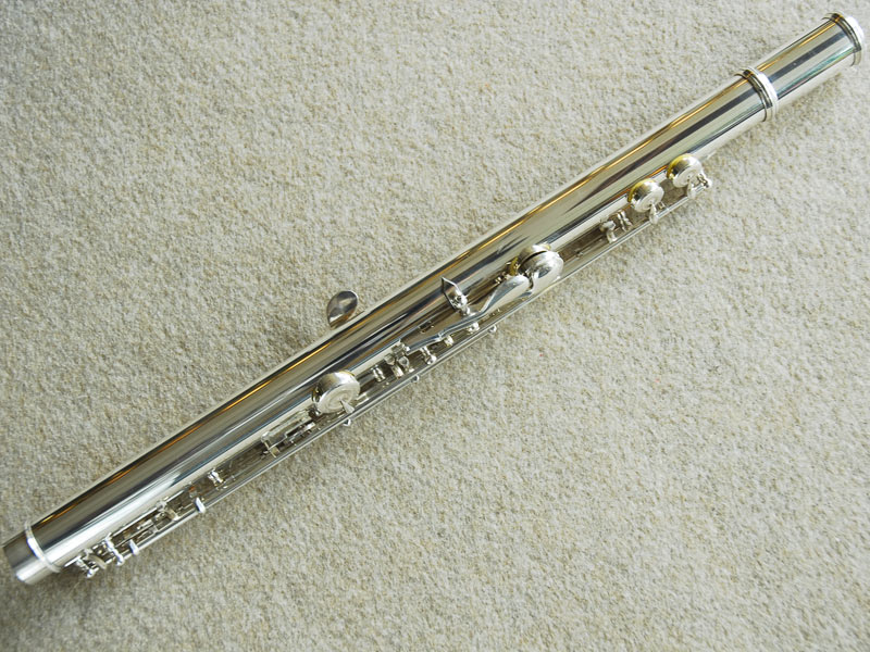 PEARLマエスタ F-9800 RC 総銀フルート＋Head FORTE 970