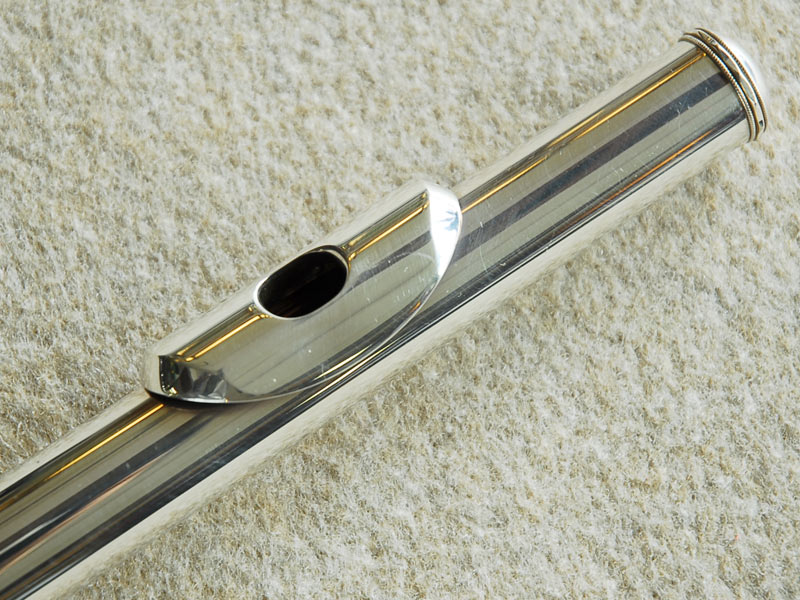 PEARLマエスタ F-9800 RC 総銀フルート＋Head FORTE 970