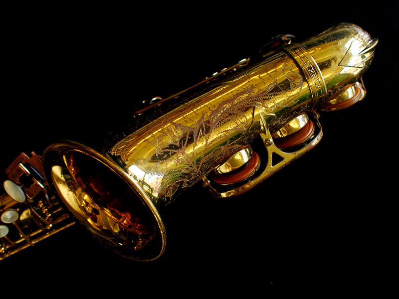 アルトサックス・セルマーマーク６ Selmer Mark Ⅵ　シリアル23万台 A.SELMER MARK VI 23万番台アルトオリジナルラッカー