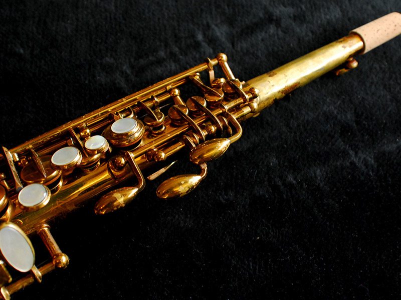 A.SELMER MARK VI 6万番台オリジナルラッカー ソプラノサックス