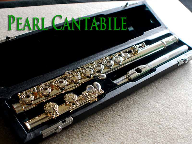 PEARL F-8800R CANTABILE 総銀フルート インラインリングキー 購入1年