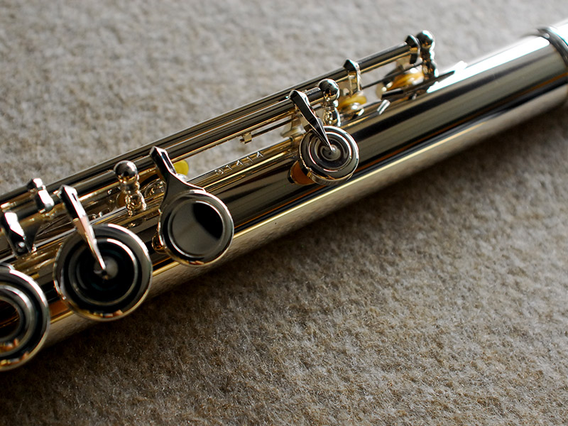 PEARL F-8800R CANTABILE 総銀フルート インラインリングキー 購入1年