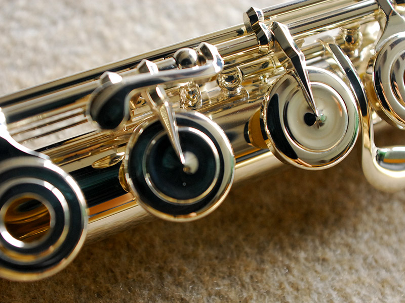 PEARL F-8800R CANTABILE 総銀フルート インラインリングキー 購入1年