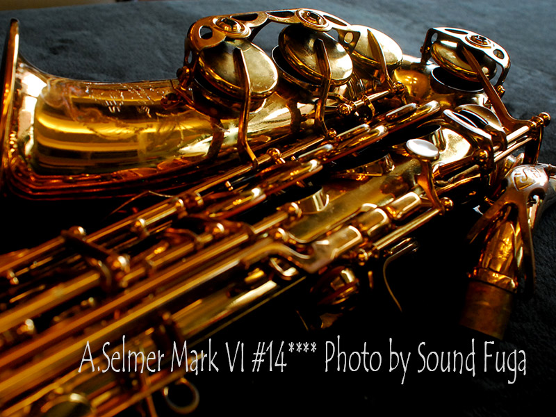 A.SELMER MARK VI 14万番台 オリジナルラッカーアルトサックス