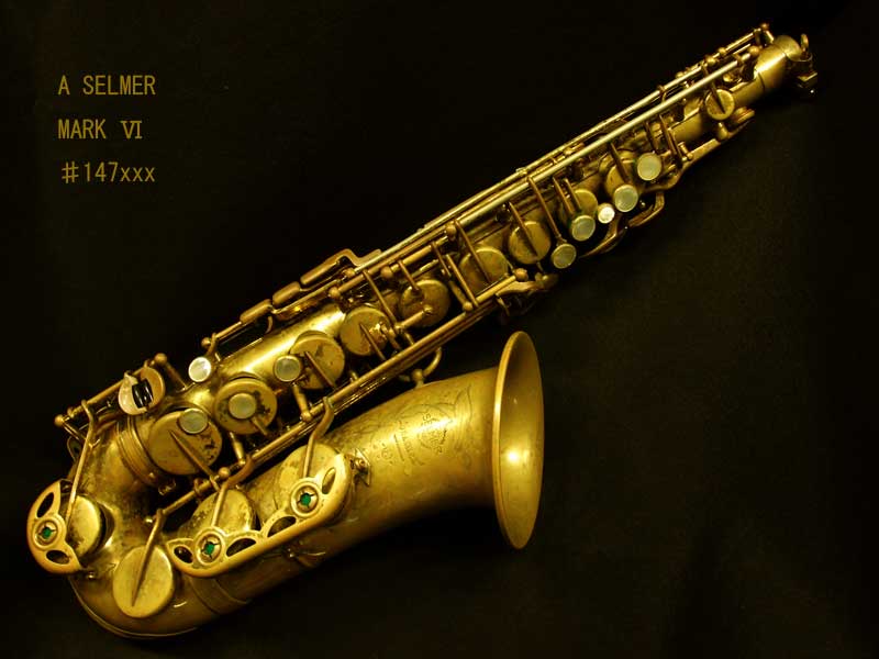 A.SELMER MARK6 14７千番台アルトサックス