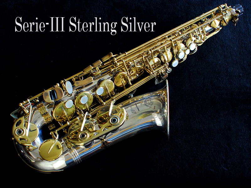 H.SELMER　SERIE-III　Sterling　Silver　アルトサックス