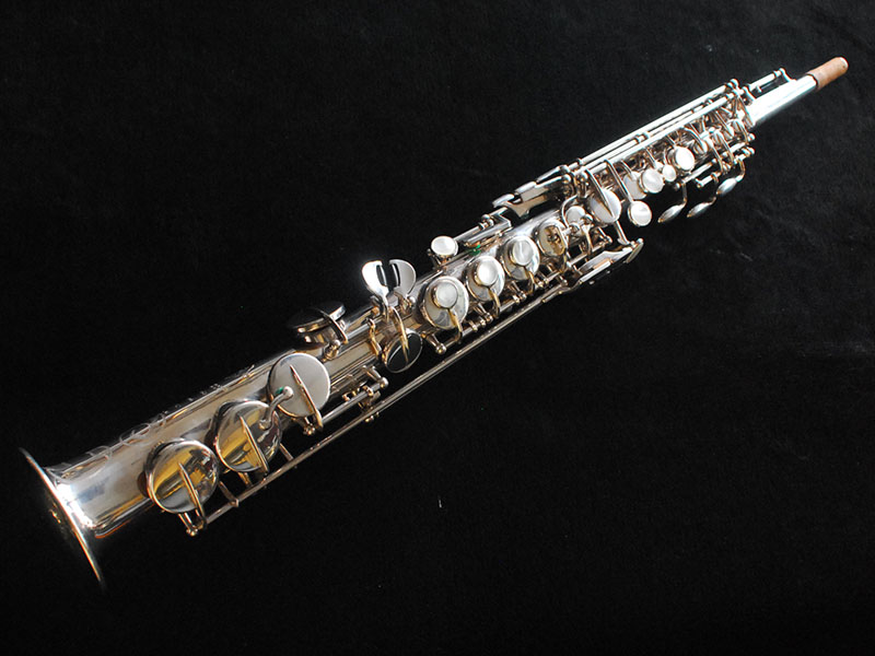 H.SELMER MARK VI SP 24万番台オリジナルシルバープレート H.SELMER MARK VI SP 24万番台オリジナルシルバープレート