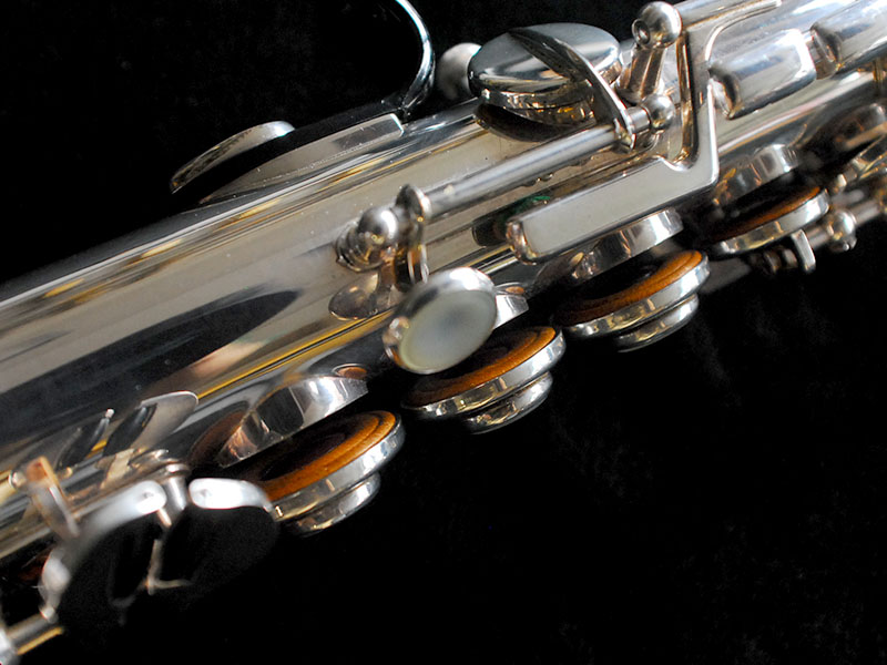 H.SELMER MARK VI SP 24万番台オリジナルシルバープレート H.SELMER MARK VI SP 24万番台オリジナルシルバープレート