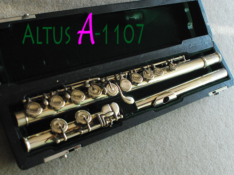 Altus アルタス フルート A1107 管体銀製モデル 958刻印 - メルカリ