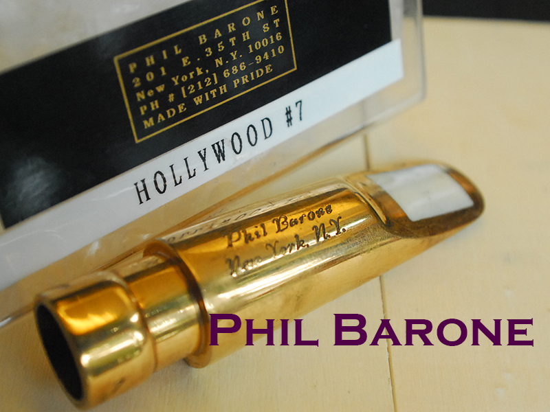 人気海外ブランドアイテム｜ファッション通販 Barone Phil HollyWood T.O.＃7 テナーマウスピース Metal 管楽器・吹奏楽器