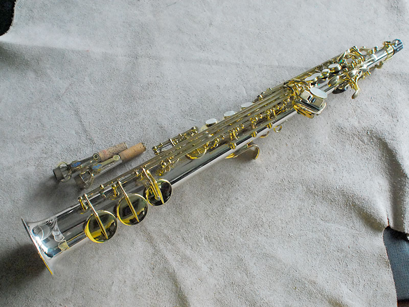 H.SELMER SERIE-III Sterling Silver ソプラノサックス