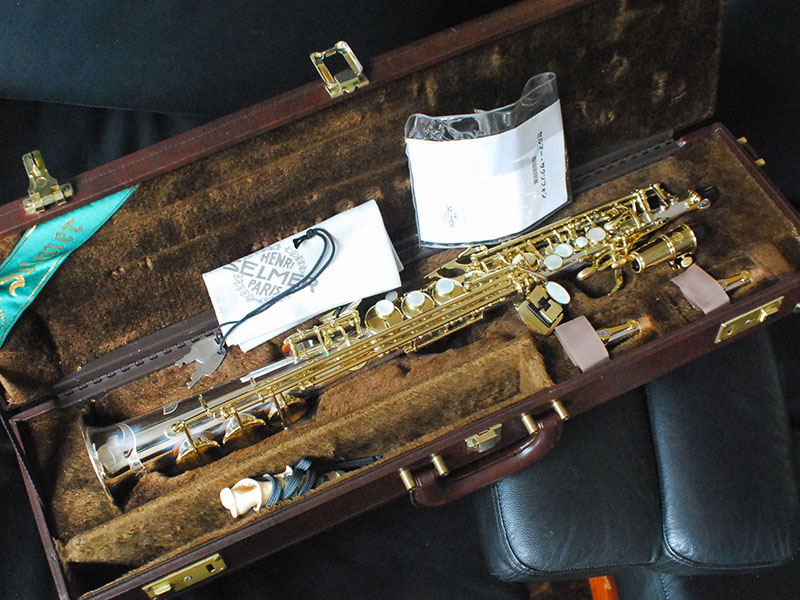 H.SELMER SERIE-III Sterling Silver ソプラノサックス
