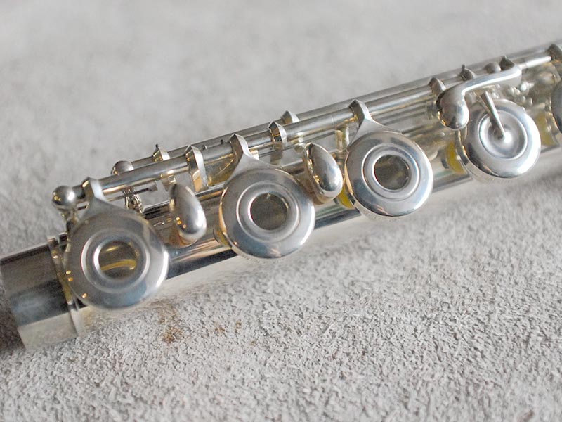Muramatsu Flute総銀リングキー5万番台 Muramatsu Flute ムラマツ フルート AD リングキー 総銀 銀製