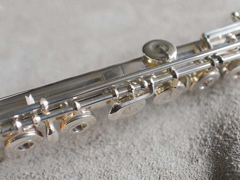 Muramatsu Flute総銀リングキー5万番台 Muramatsu Flute ムラマツ フルート AD リングキー 総銀 銀製