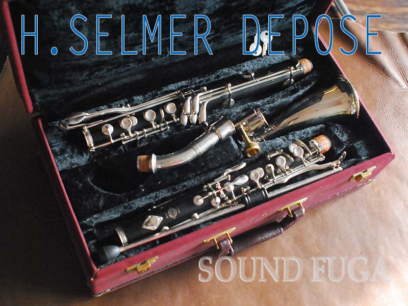 H.SELMER DEPOSE-alto clarinet　アルトクラリネット