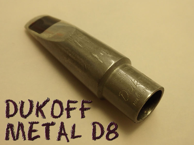 【冬バーゲン★特別送料無料！】 Dukoff D8 Alto マウスピース 委託品 管楽器・吹奏楽器