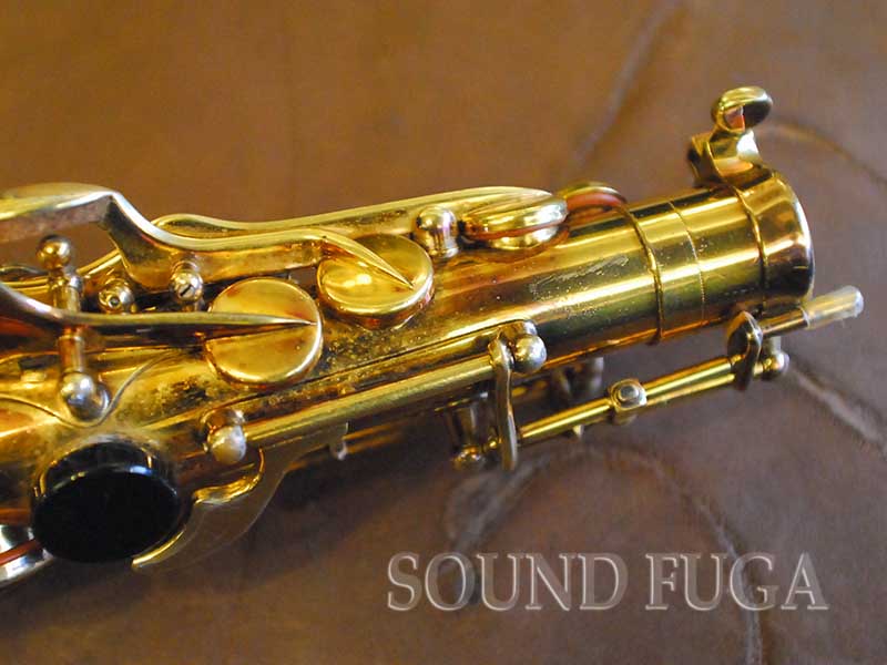 A.SELMER MARK VI 彫刻付GP 20万番台 金メッキ アルトサックス