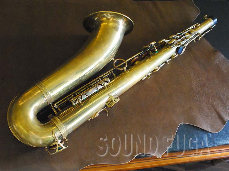 銅製ハンマー仕上げA.Sax用パワーネック アンラッカーSBAタイプ アルト 