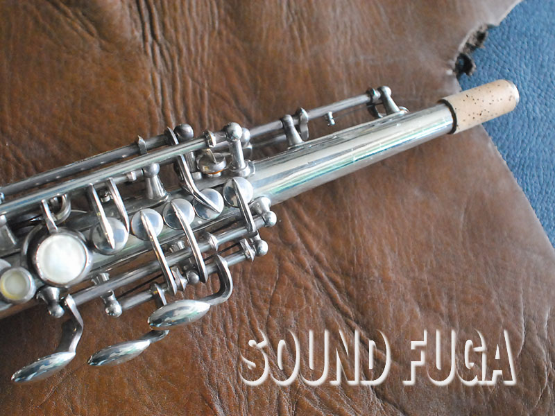 H.SELMER MARK VI 131千番台 シルバープレート ソプラノサックス H.SELMER MARK VI 131千番台 シルバープレート ソプラノサックス