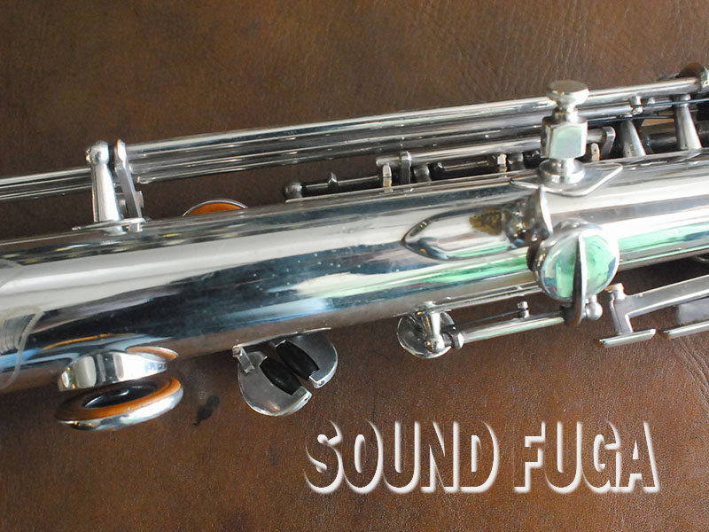 H.SELMER MARK VI 131千番台 シルバープレート ソプラノサックス H.SELMER MARK VI 131千番台 シルバープレート ソプラノサックス