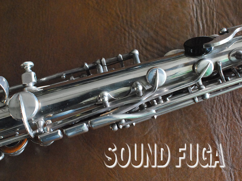 H.SELMER MARK VI 131千番台 シルバープレート ソプラノサックス H.SELMER MARK VI 131千番台 シルバープレート ソプラノサックス