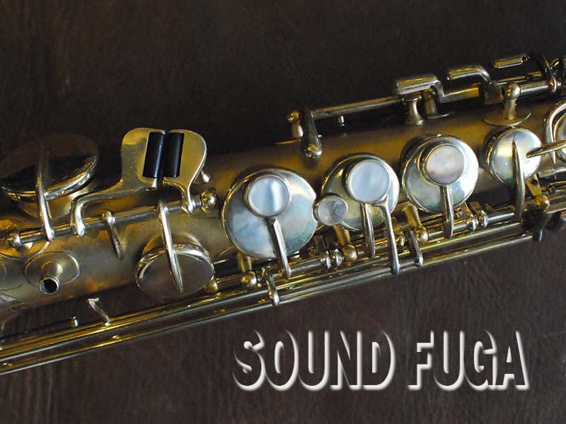 ソプラノサックス　ブッシャー　トゥルートーンGP ゴールドベック付き ソプラノサックス ブッシャー トゥルートーンGP ゴールドベック付き