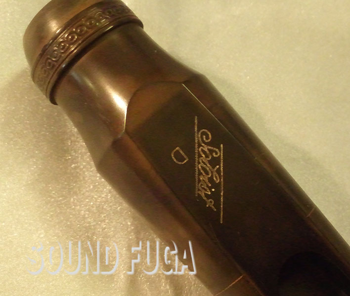 H.SELMER Soloist Vintage #D T.O約0.085/2.1mmテナーマウスピース