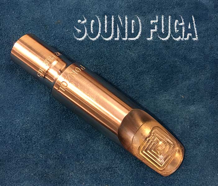 PONZOL TENOR METAL M2　PLUS　105　T.O:約0.105/2.6mmテナーマウスピース