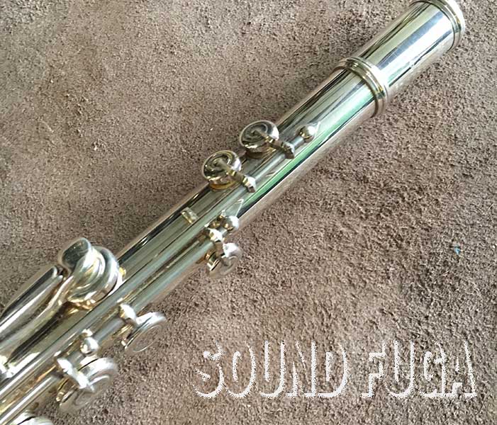 YAMAHA YFL-784 総銀ハンドメイド ソルダード リングキー フルート