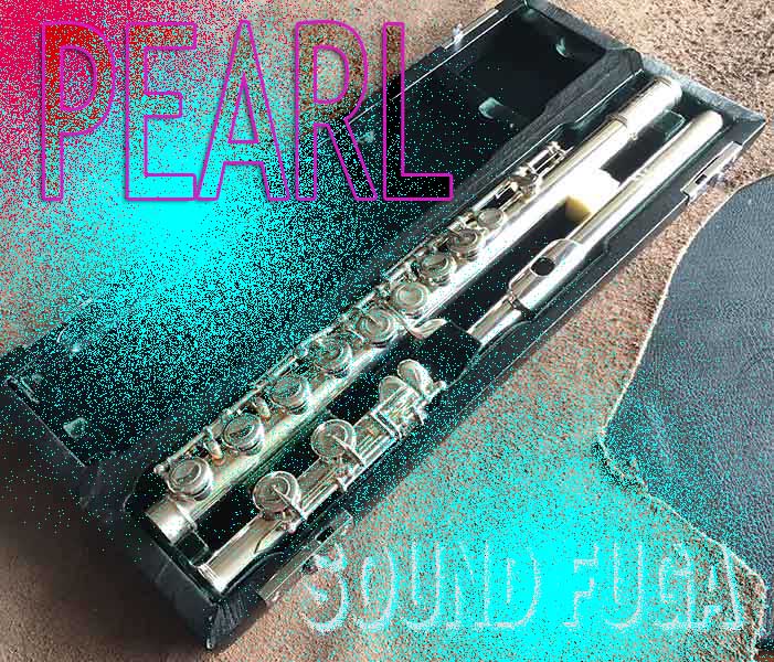 PEARLマエスタ F-9800 RC 総銀フルート＋Head FORTE 970