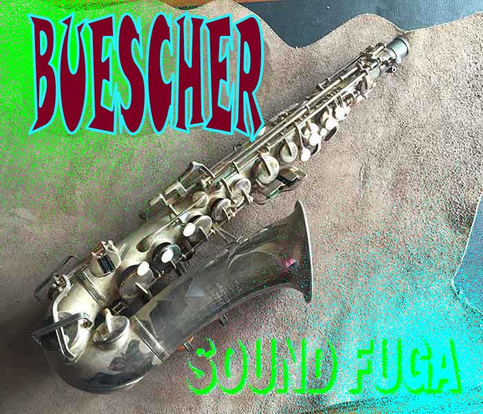 BUESCHER　Aristocrat “Big B” 希少サテンシルバー＋ブライトシルバー アルトサックス