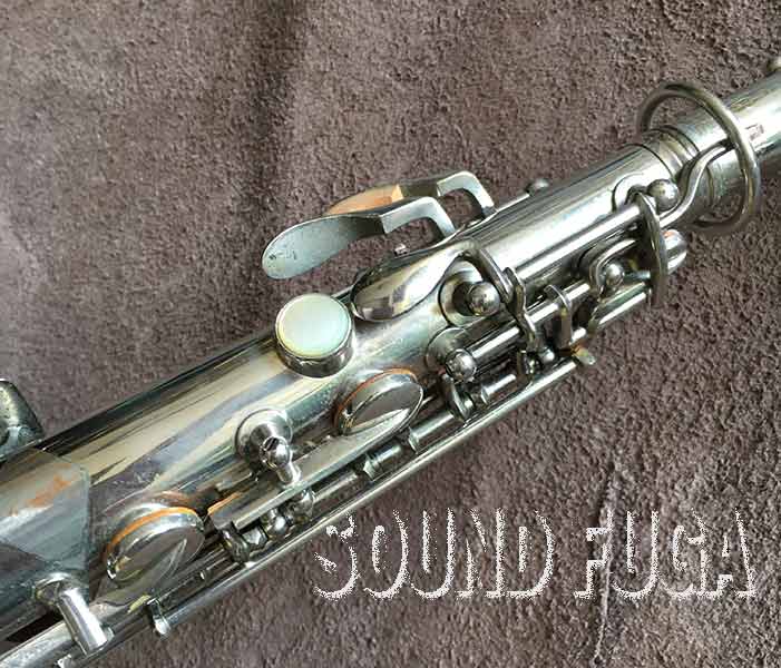 C.G.CONN New Wonder 二ケル プレート カーブドソプラノサックス