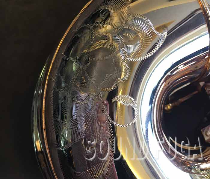 Yanagisawa アルトサックス用ネック　#92 PGP彫刻入り　ブロンズ製 YANAGISAWA A-992PGP
