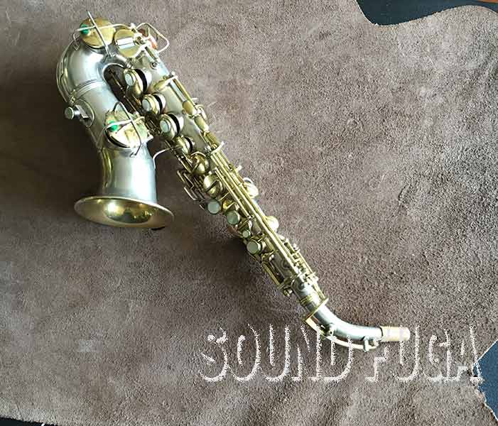 高級品市場 C.G.CONN New Wonder SP INNER GOLD カーブドソプラノサックス 管楽器・吹奏楽器