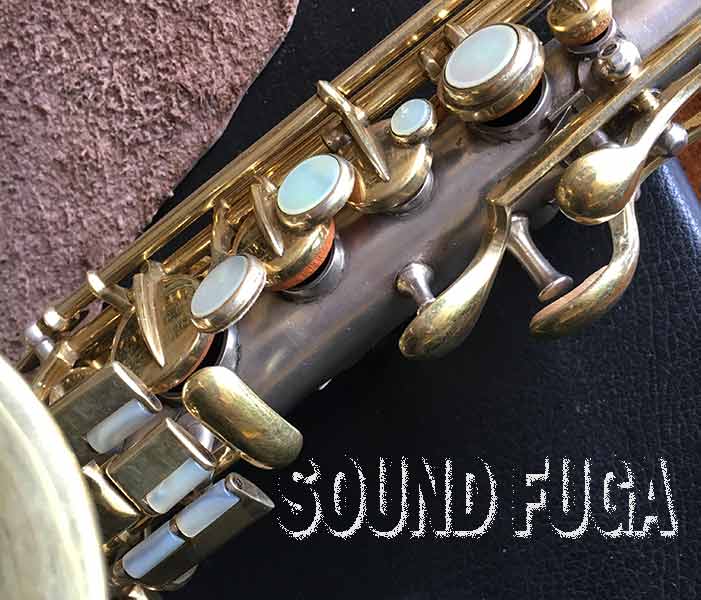 C.G.CONN New Wonder SP INNER GOLD カーブドソプラノサックス