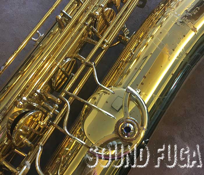 バリトンサックス用ネック ヤナギサワB192 ブロンズGP(彫刻入) 製品