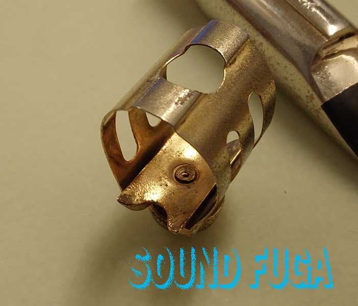 Ottolink STM Florida テナーメタル用リガチャー OTTOLINK STM METAL FLORIDA #7☆ USA T.O約0.100/2.53mm