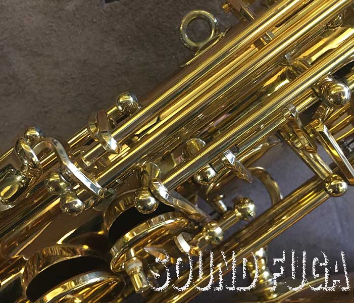 YANAGISAWA A-992 ブロンズ上位モデルアルトサックス部分タンポ交換 YANAGISAWA A-992 ブロンズ上位モデルアルトサックス部分タンポ交換