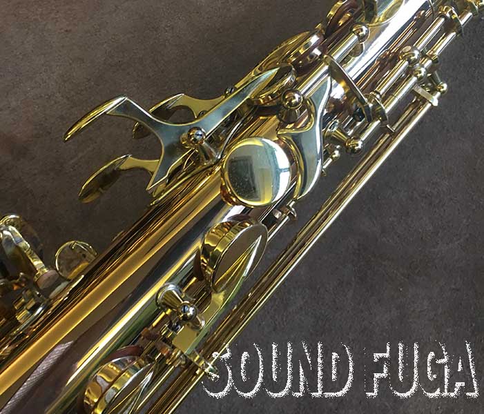 YANAGISAWA A-992 ブロンズ上位モデルアルトサックス部分タンポ交換