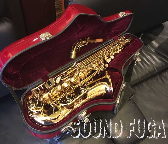 YANAGISAWA A-992 ブロンズ上位モデルアルトサックス部分タンポ交換