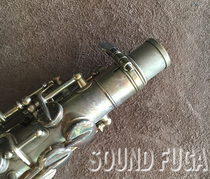 ヴィンテージ　アルトサックス用リガチャー　Martin・Connタイプ MARTIN TYPE WRITER ALTO SP アルトサックス委託品