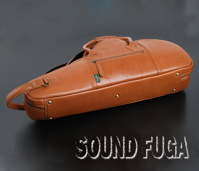 SOUNDFUGA オリジナル Vegetable Tanned Leather ALTO CASE