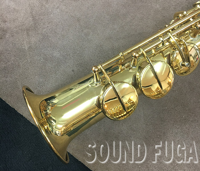 YANAGISAWA ソプラノサックス 990 シリーズ　ネック　GP 製品情報 | Necks | Wシリーズ - Soprano｜YANAGISAWA