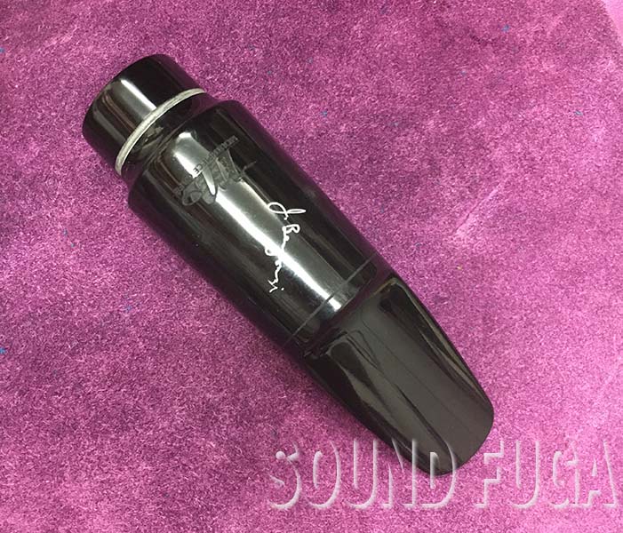 【プロ使用】Mouthpiece Cafeアルトサックス用Espresso #7 MOUTHPIECE CAFE BERGONZI 7☆RC T.O約105インチ/2.6mm