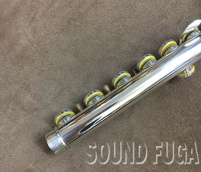 オールドヘインズ　総銀製ハンドメイド JigsawVintageCo,】アンティーク楽器 W.S.Haynes オールド