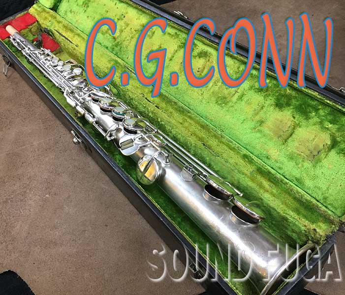 C.G.CONN CHUBERRY New Wonder-II 銀メッキ 21万番台　ソプラノサックス