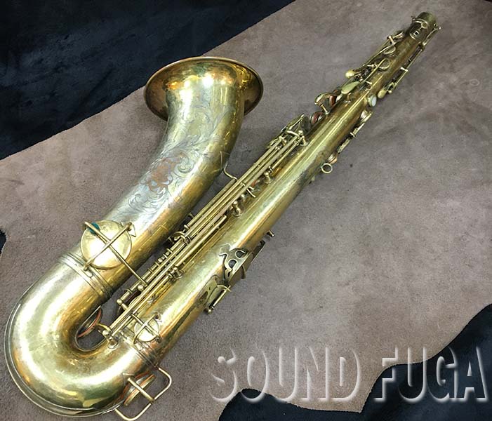 C.G.CONN “Chu Berry” New Wonder-I 1922－23年製 Gold Plate Tenor